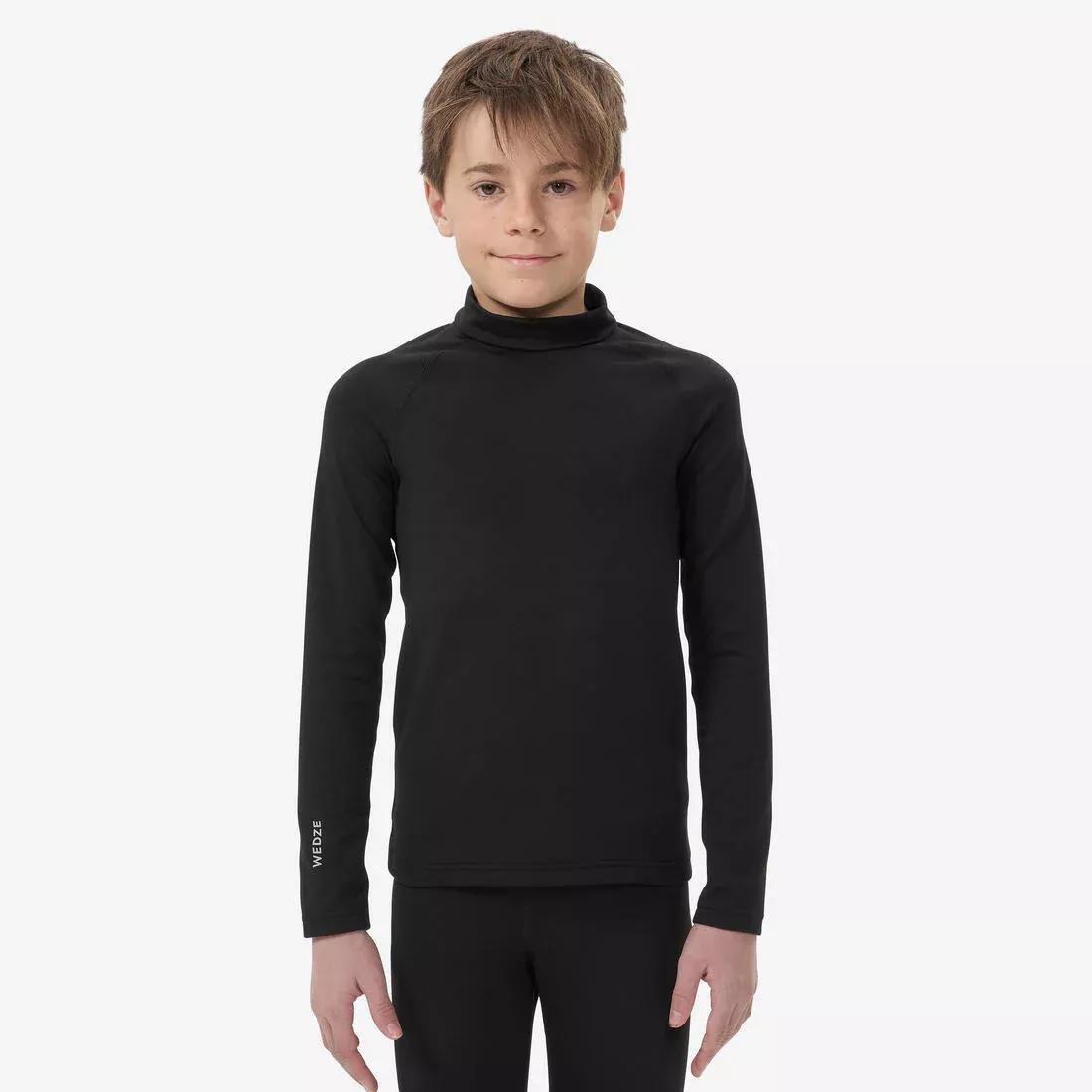 Men's Ski Base Layer Bottoms - BL 500 - Black WEDZE