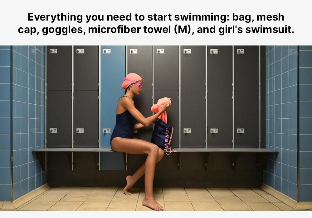 Kids Set Start 100 Swimming, Blue, , large image number 12