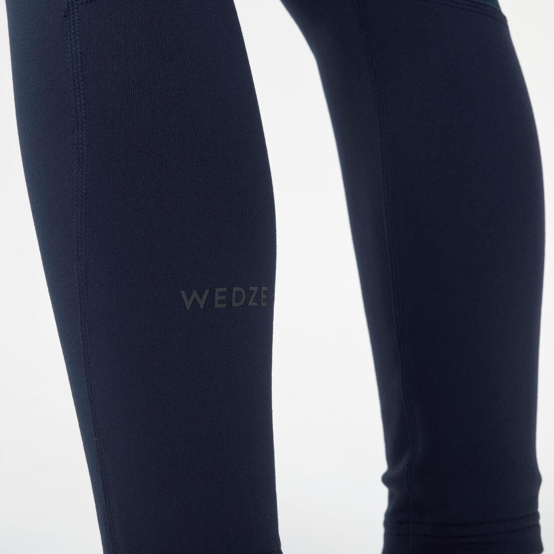 Kids Boys Thermal Ski Base Layer Trousers - Bl 500, Navy Blue, , large image number 7