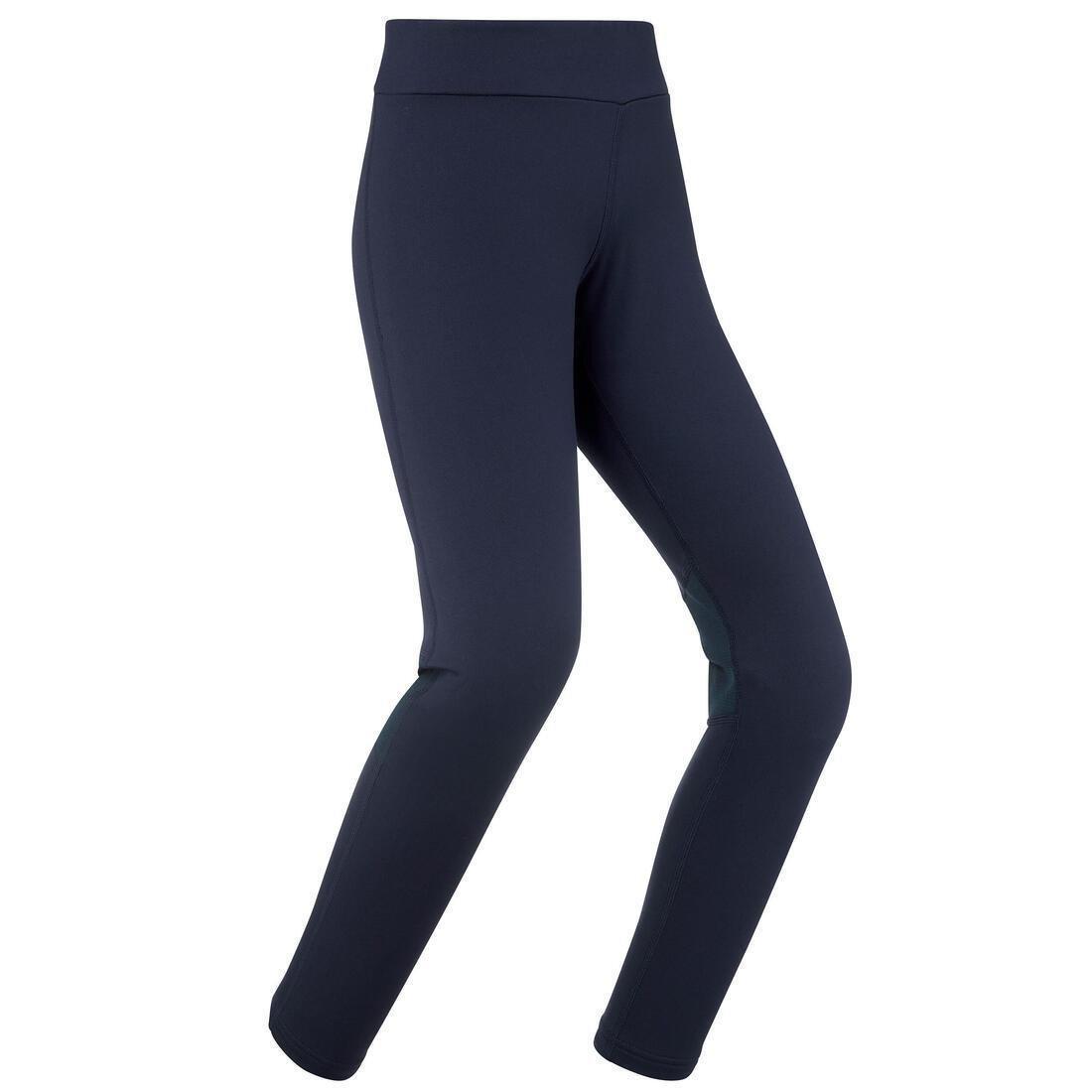 Kids Boys Thermal Ski Base Layer Trousers - Bl 500, Navy Blue, , large image number 10