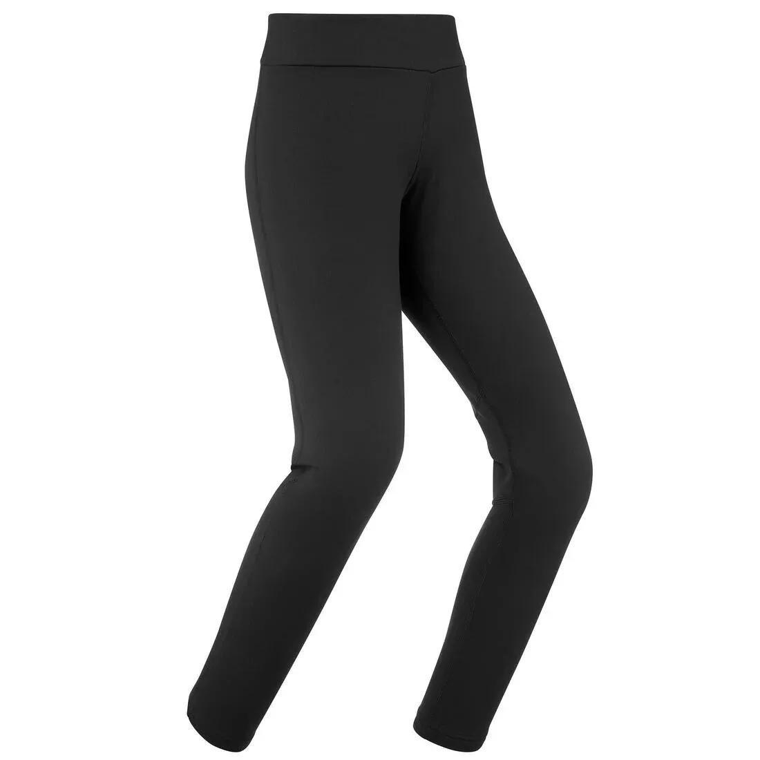 Women's Ski Base Layer Bottoms - BL 500 - Black WEDZE