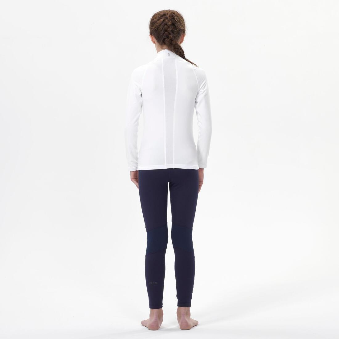 Kids Ski Base Layer Bottoms - Bl 500, Black, , large image number 13