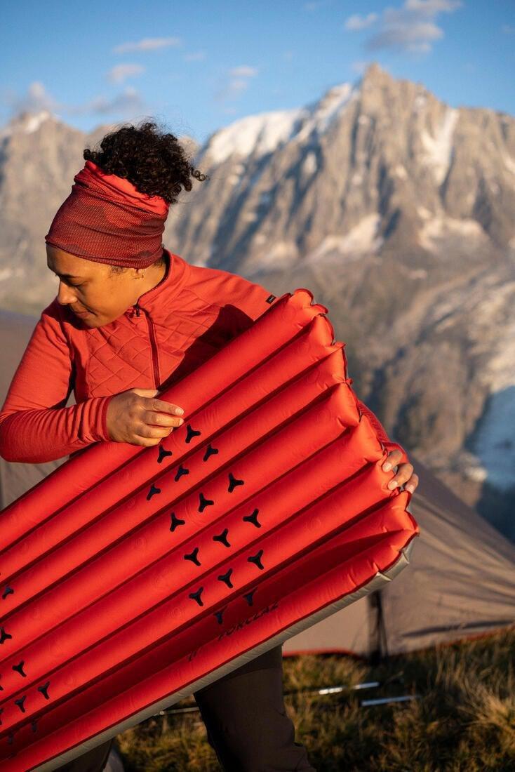 Multi-Position Tube Scarf Trek 100, Coral Red, No Color, large image number 1