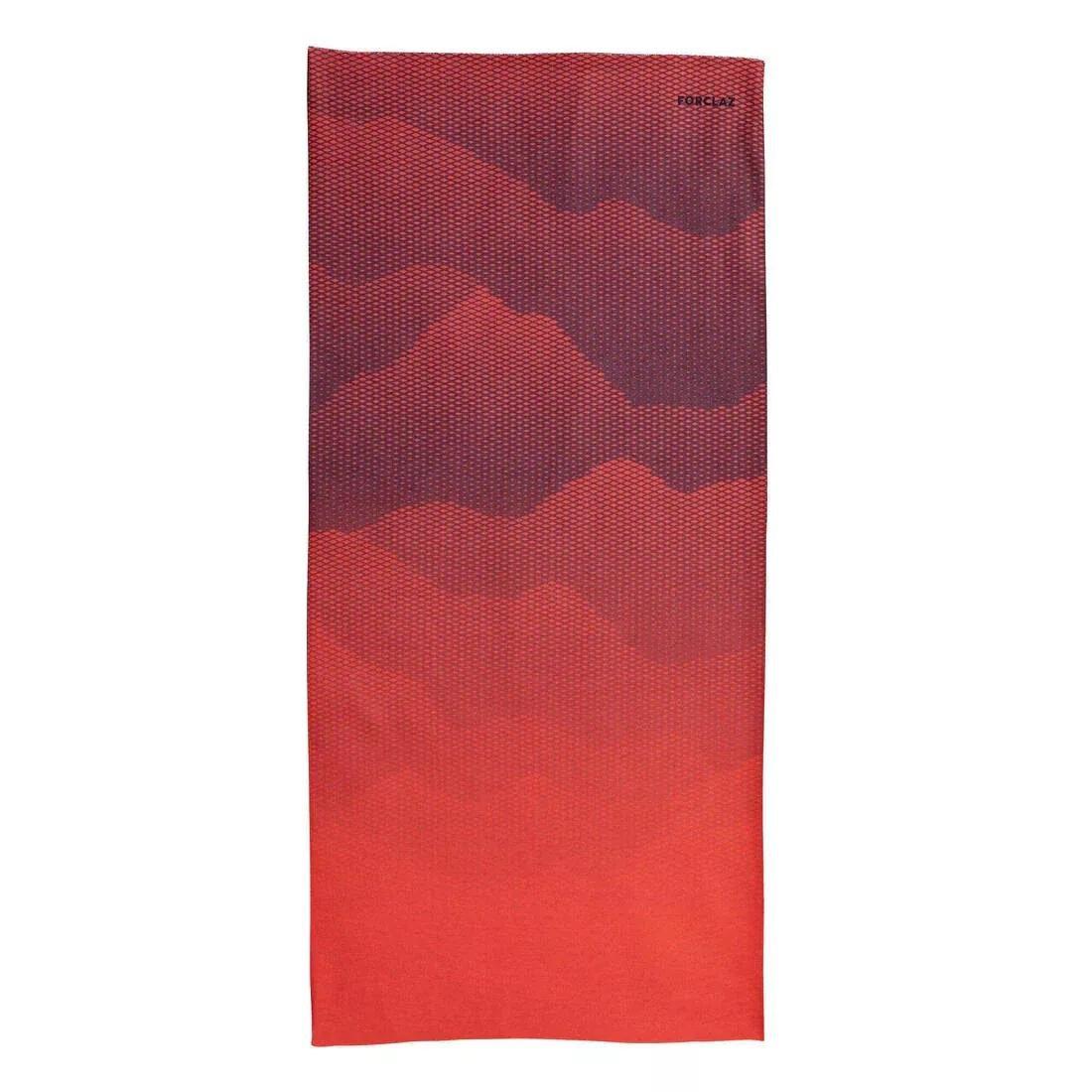 Multi-Position Tube Scarf Trek 100, Coral Red, No Color, large image number 9