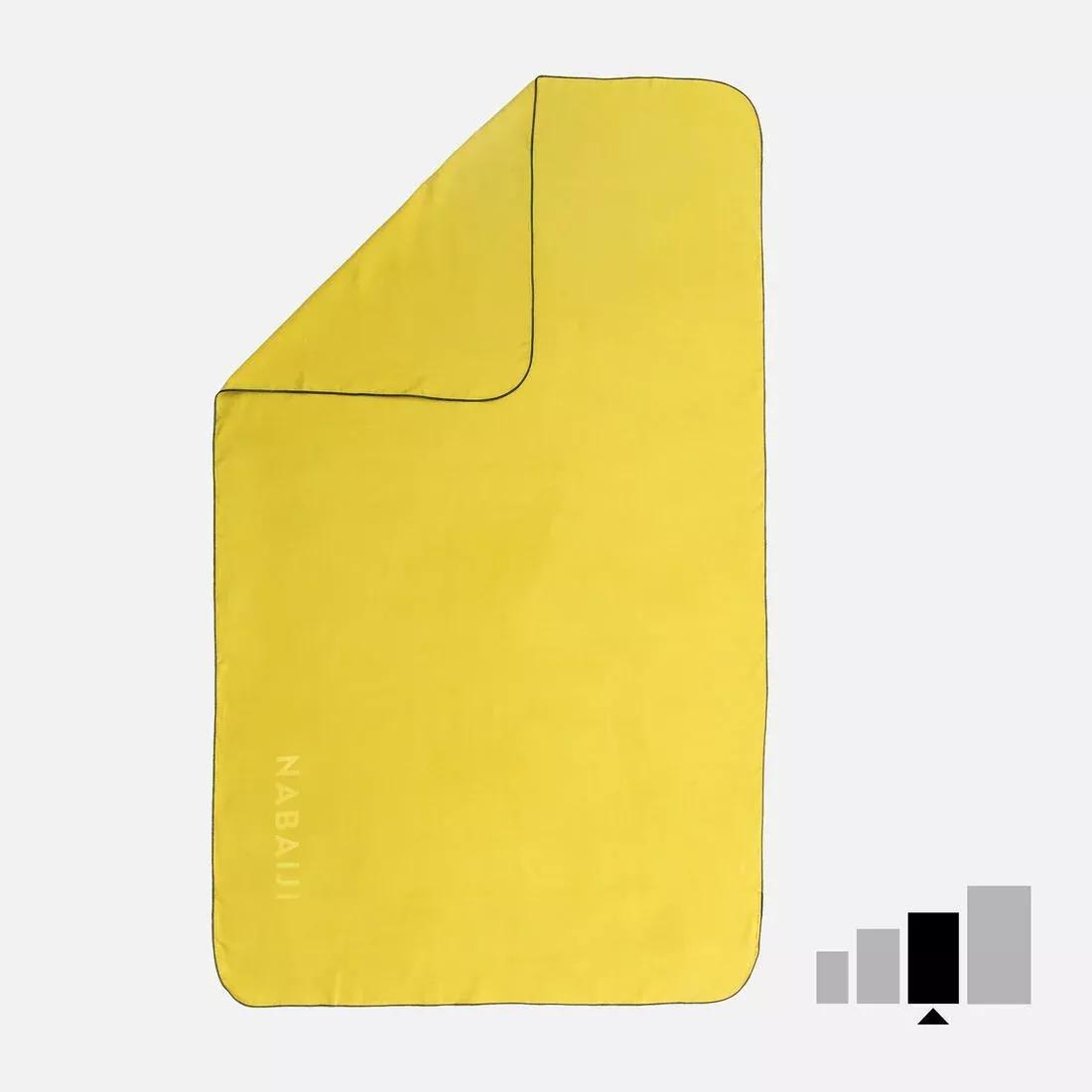 Microfibre Pool Towel, Butterscotch, No Color, large image number 1