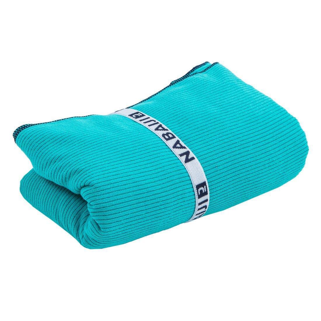 Swimming Microfibre Towel Size Xl 110 X 175 Cm, Green, No Color, large image number 9