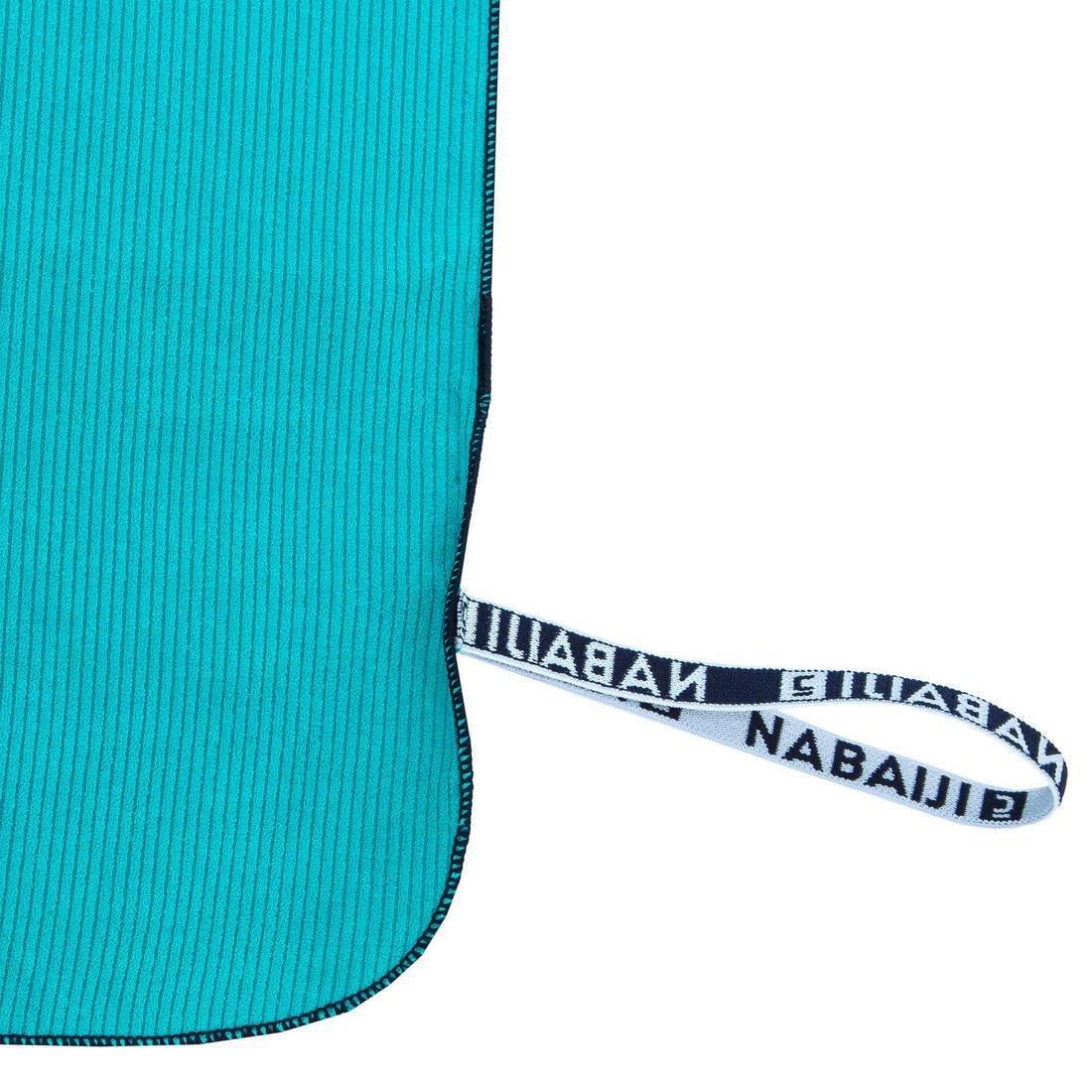 Swimming Microfibre Towel Size Xl 110 X 175 Cm, Green, No Color, large image number 10