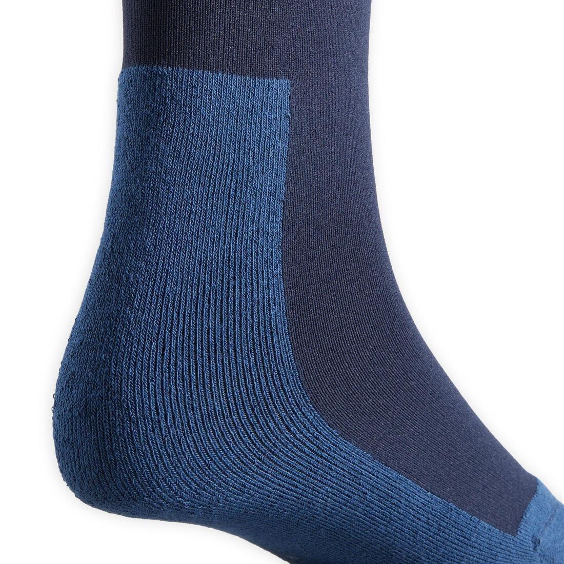 FOUGANZA - Basic Jr Brown Socks, Deep Navy Blue