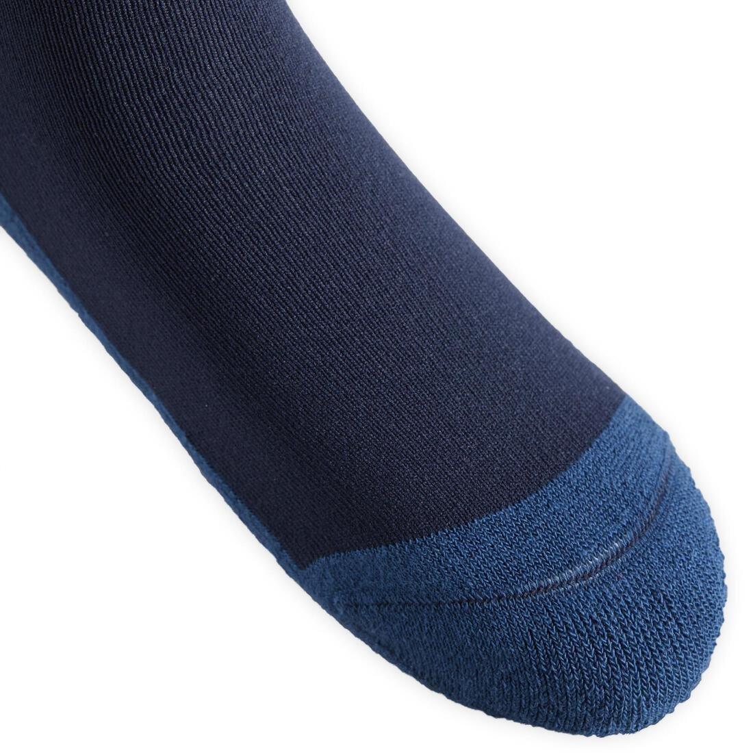 FOUGANZA - Basic Jr Brown Socks, Deep Navy Blue