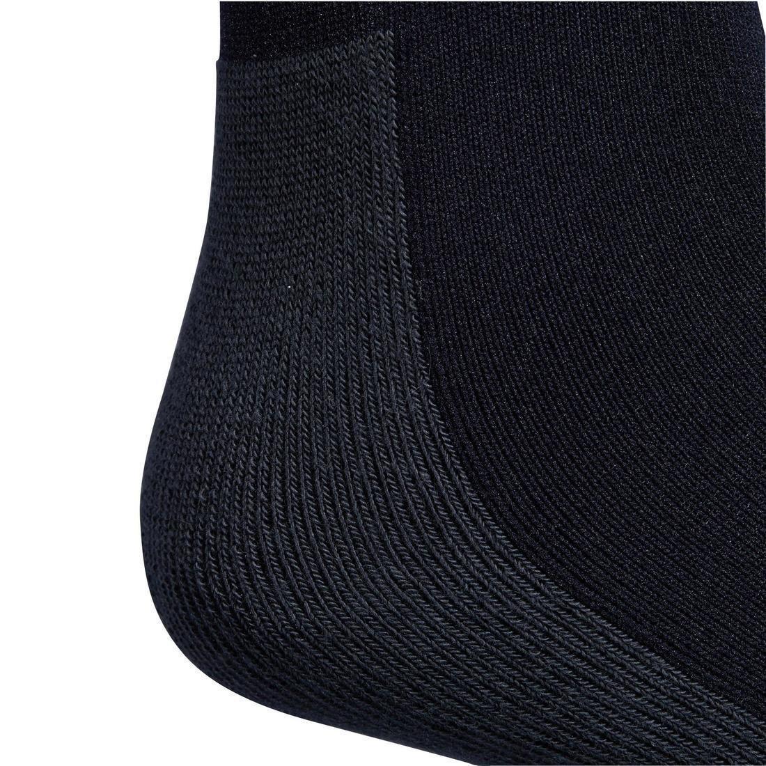 FOUGANZA - Basic Jr Brown Socks, Deep Navy Blue