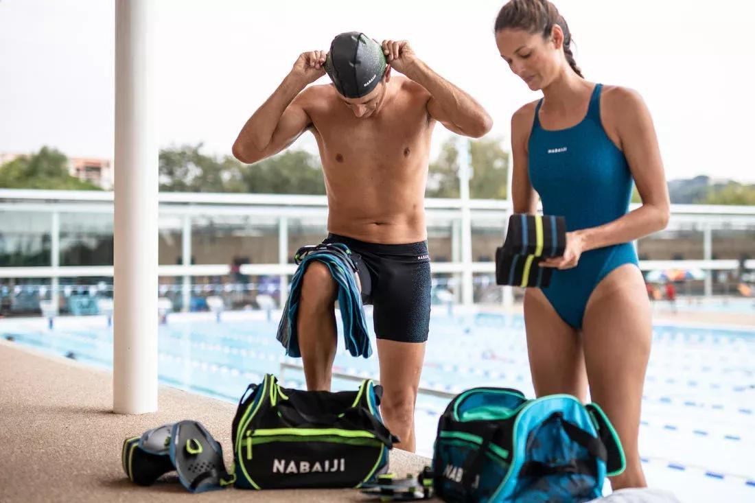 Swimming Bag, Midnight Indigo, No Color, large image number 3