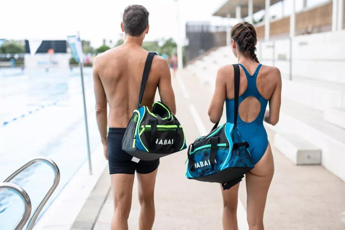 Swimming Bag, Midnight Indigo, No Color, large image number 4