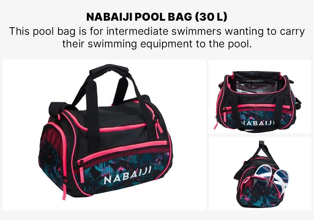 Swimming Bag , Black, No Color, large image number 16