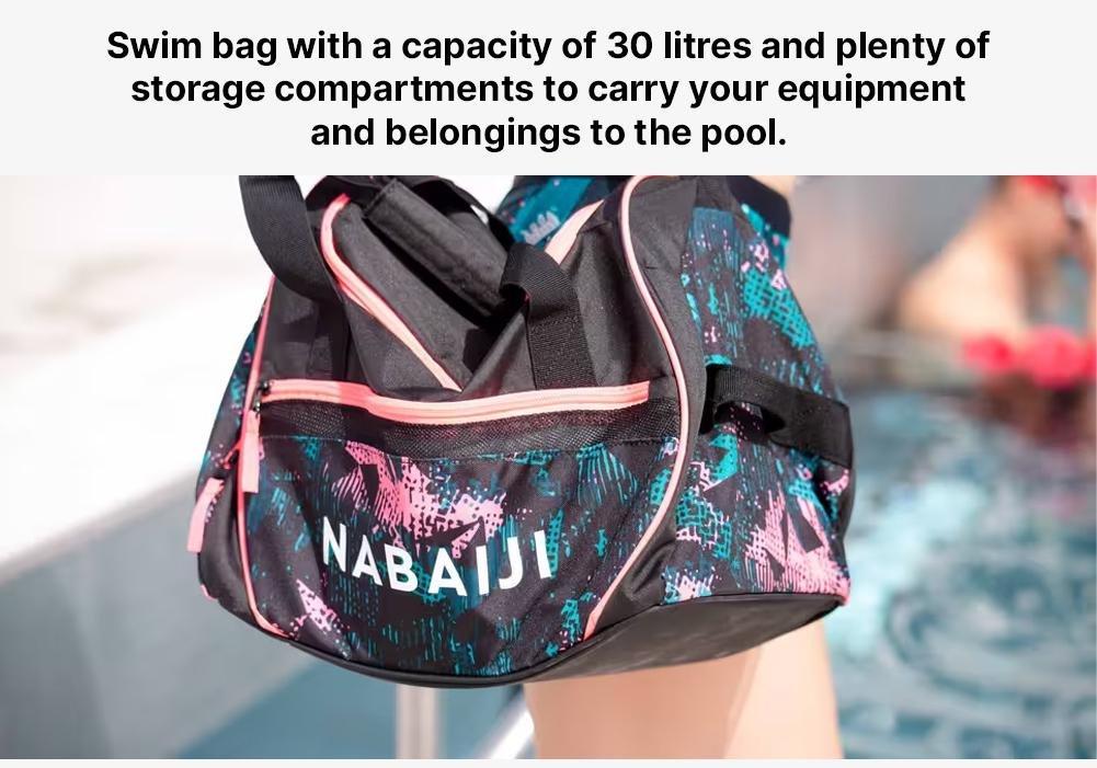 Swimming Bag , Black, No Color, large image number 17