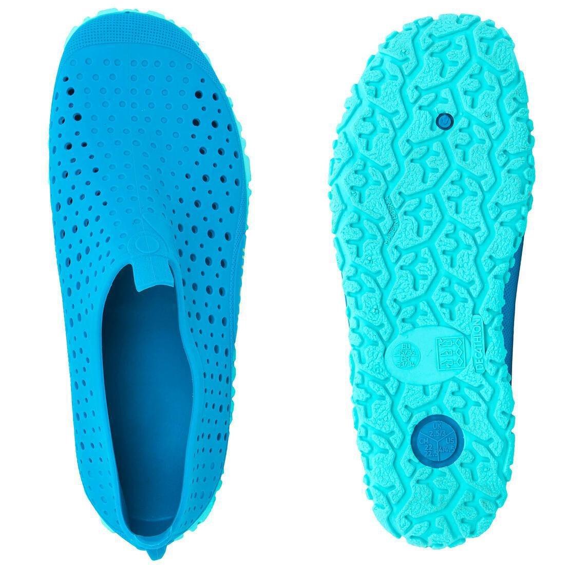 JR Pool Shoes, Teal Blue, , large image number 1