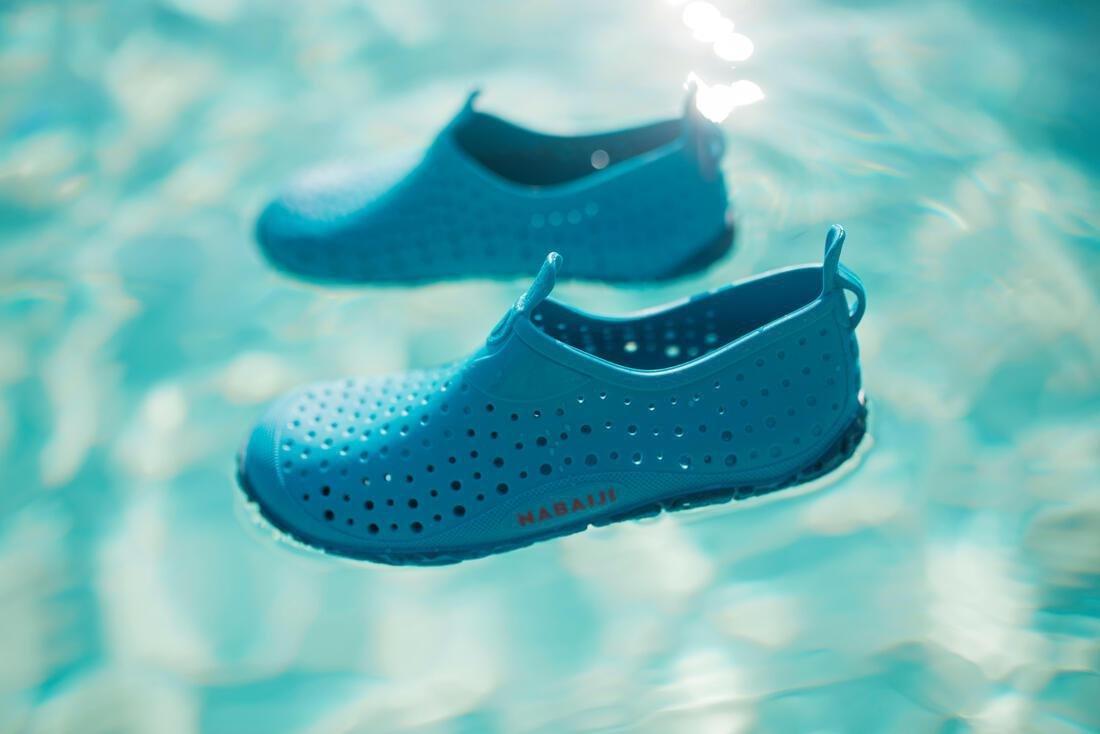 NABAIJI - JR Pool Shoes, Teal Blue