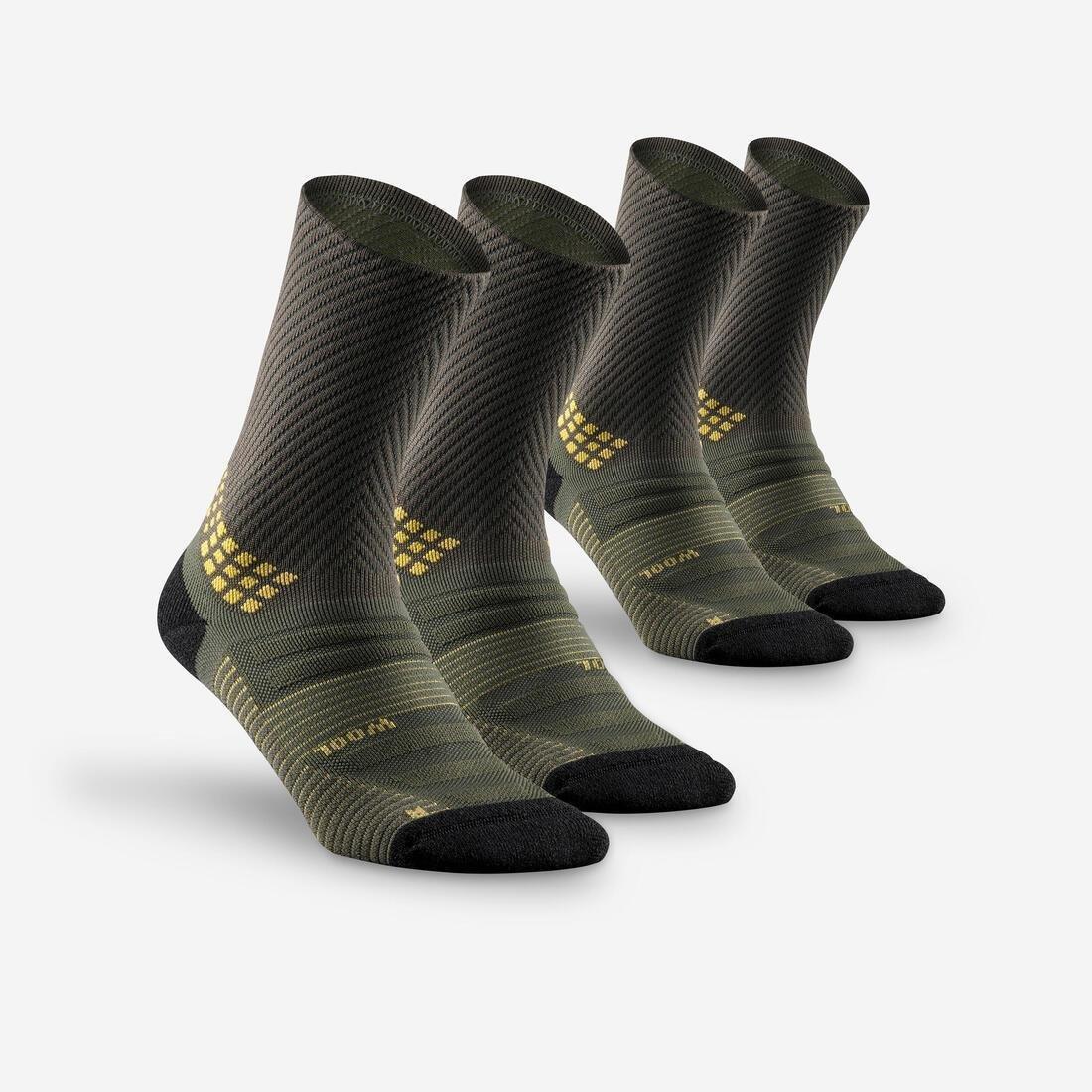 ARMY GREEN Hiking Socks Hike 900 High 2-Pack, , large image number 0