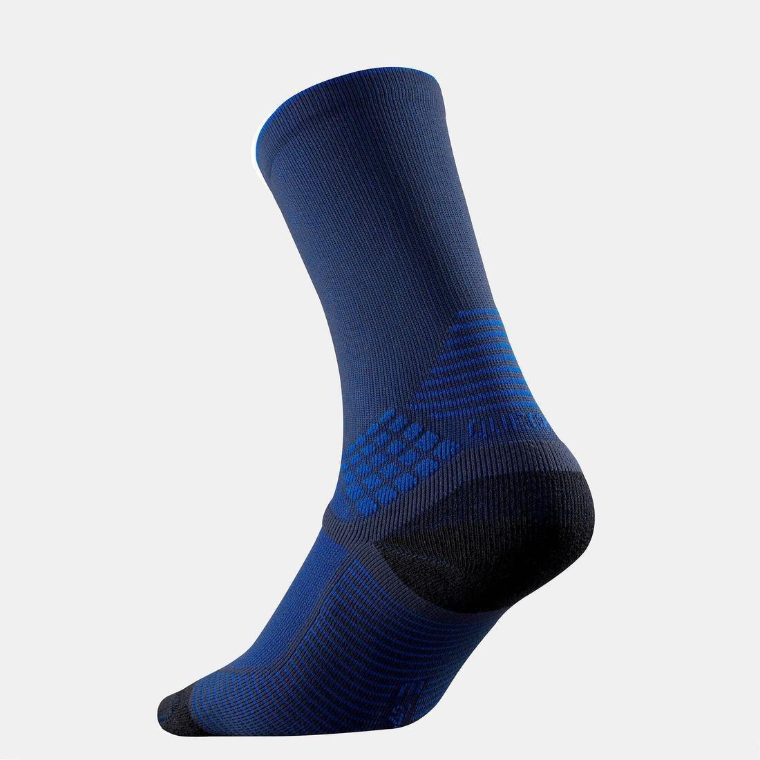 Hiking Socks - Mh500 High X2 Pairs, Carbon Grey, , large image number 7