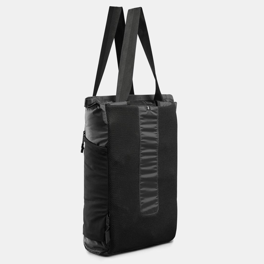 2 In 1 15L Tote Bag - Travel, Black, No Color, large image number 9