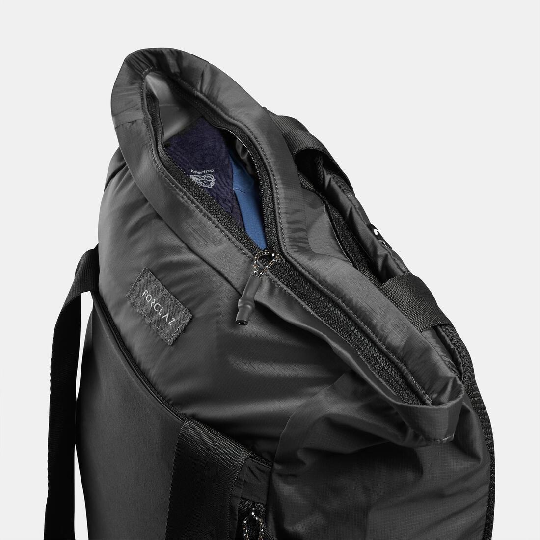 2 In 1 15L Tote Bag - Travel, Black, No Color, large image number 13