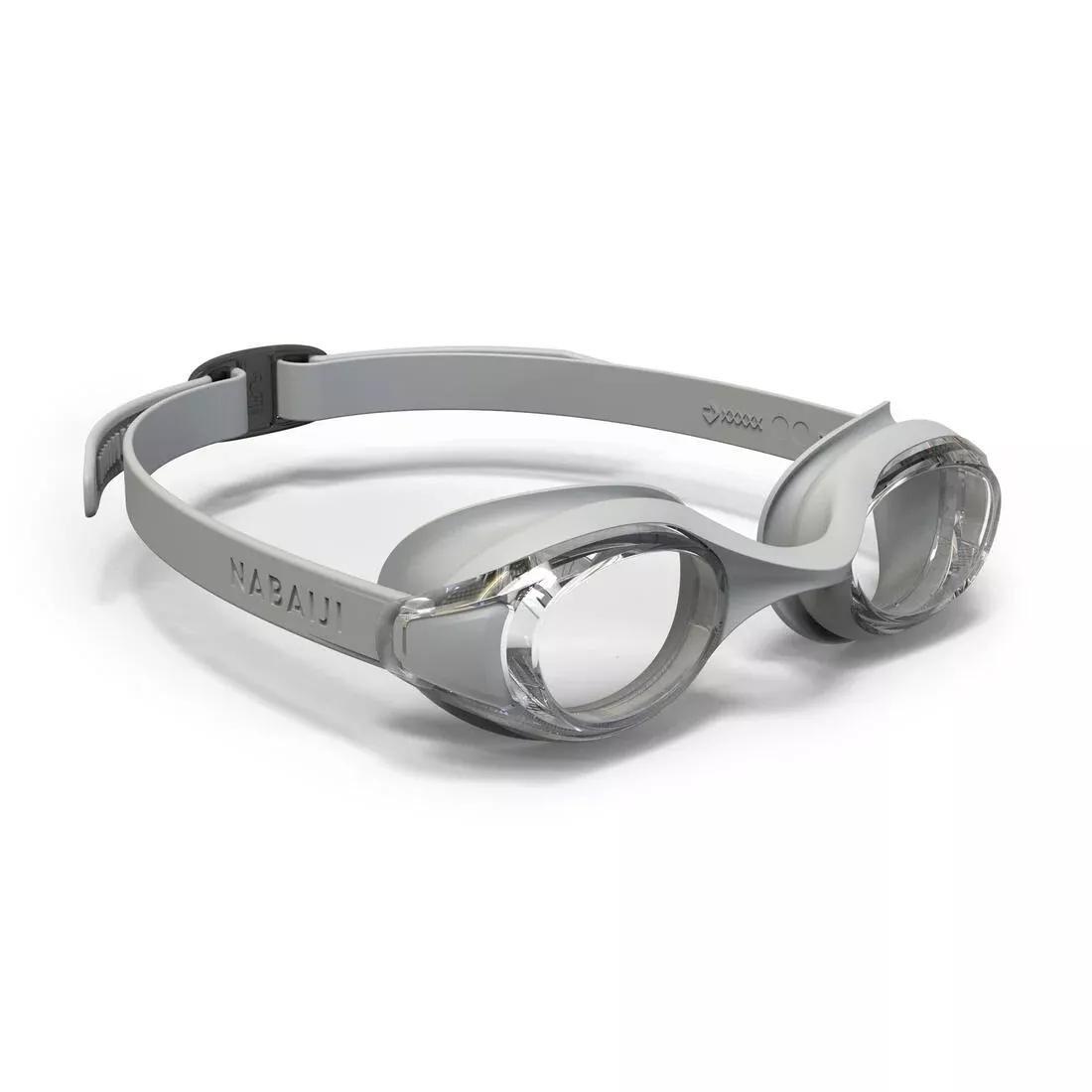 Unisex Ready 100 Swimming Goggles, Grey, No Color, large image number 0