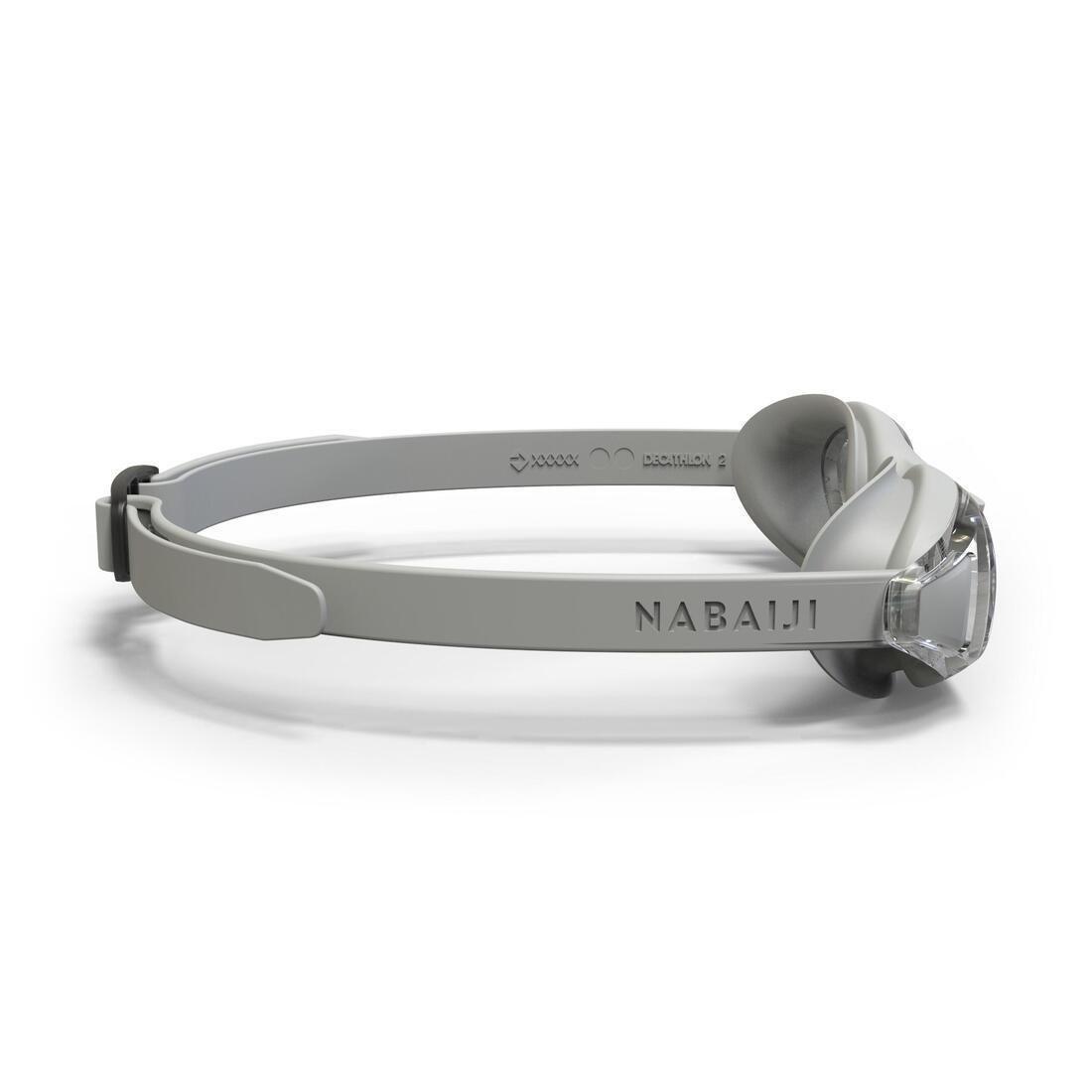 Unisex Ready 100 Swimming Goggles, Grey, No Color, large image number 1