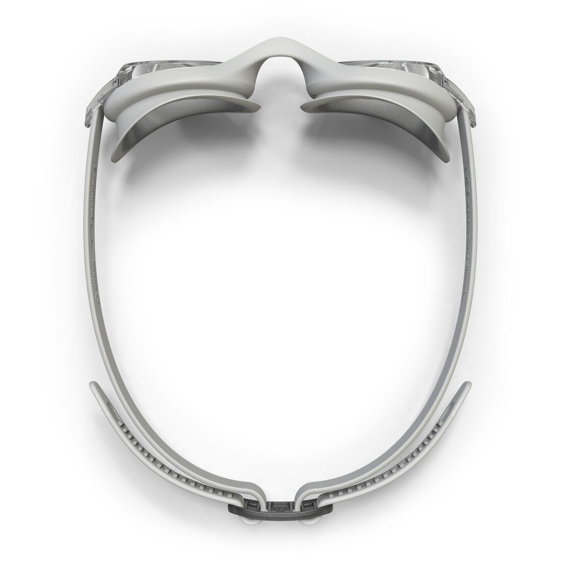 Unisex Ready 100 Swimming Goggles, Grey, No Color, large image number 3