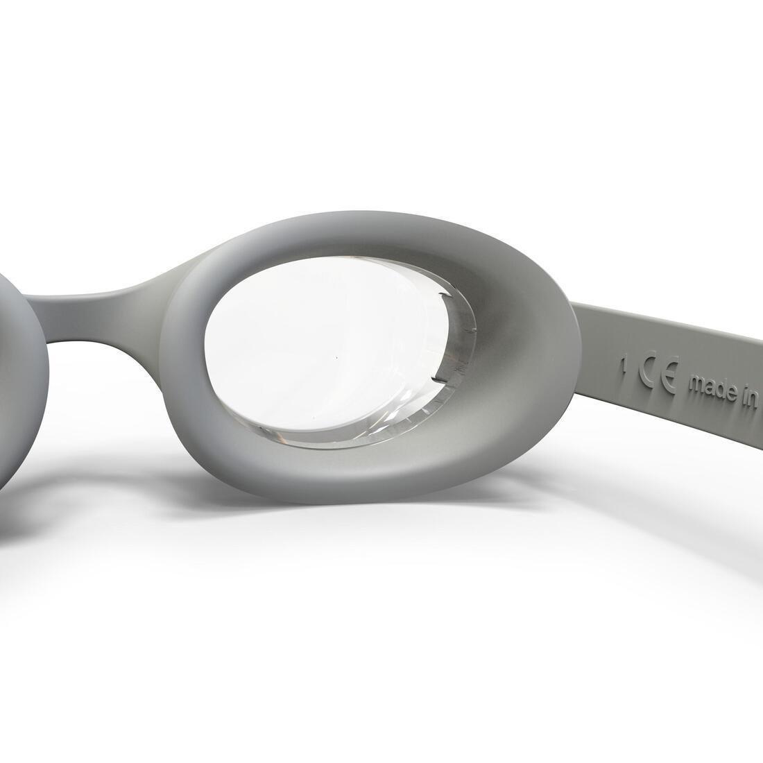 Unisex Ready 100 Swimming Goggles, Grey, No Color, large image number 4