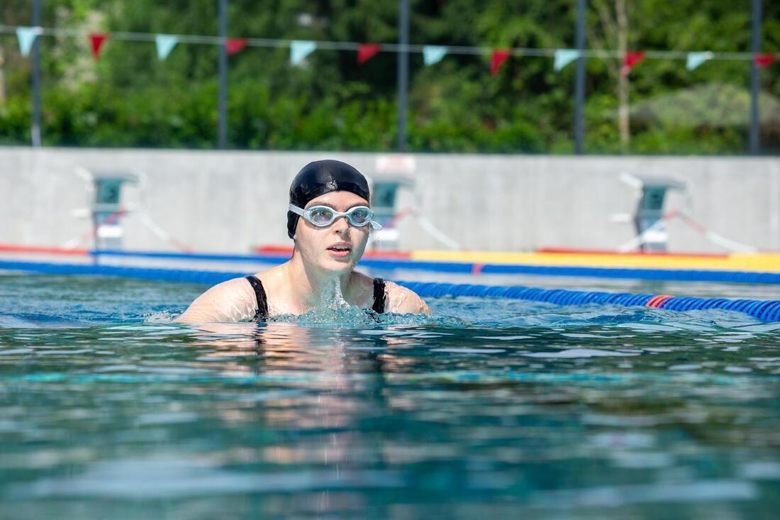 NABAIJI - Ready 100 Swimming Goggles - One Size, Grey