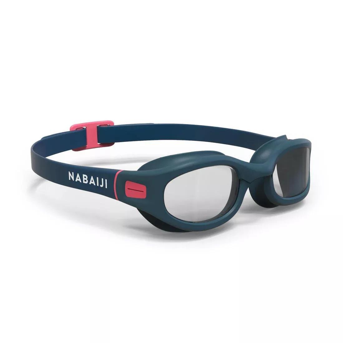 Swimming Goggles Soft - 100 Size L, Navy, , medium
