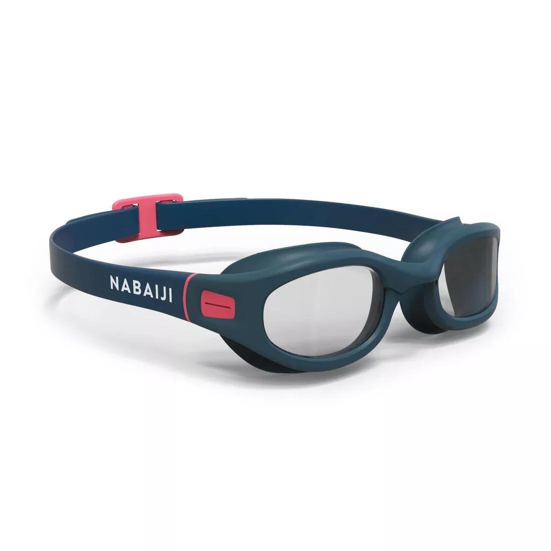 NABAIJI - Unisex Swimming Goggles Soft - 100 Size L, Tinted Lenses