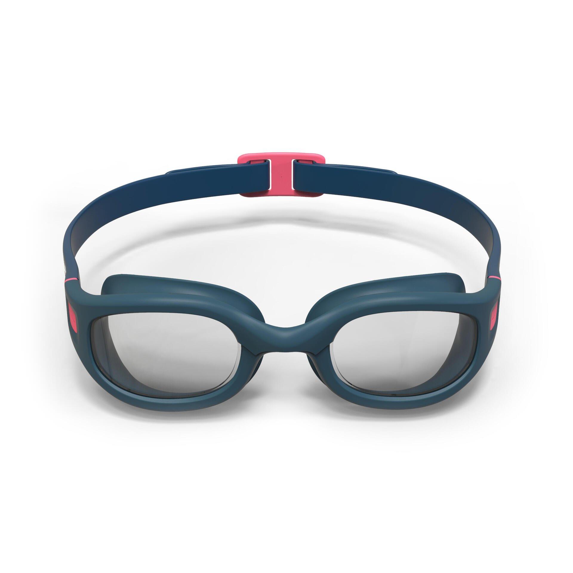 Swimming Goggles Soft - 100 Size L, Navy, No Color, large image number 0