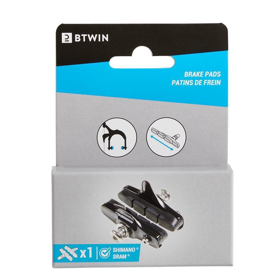 Road Bike Brake Pads 500, No Color, large image number 1