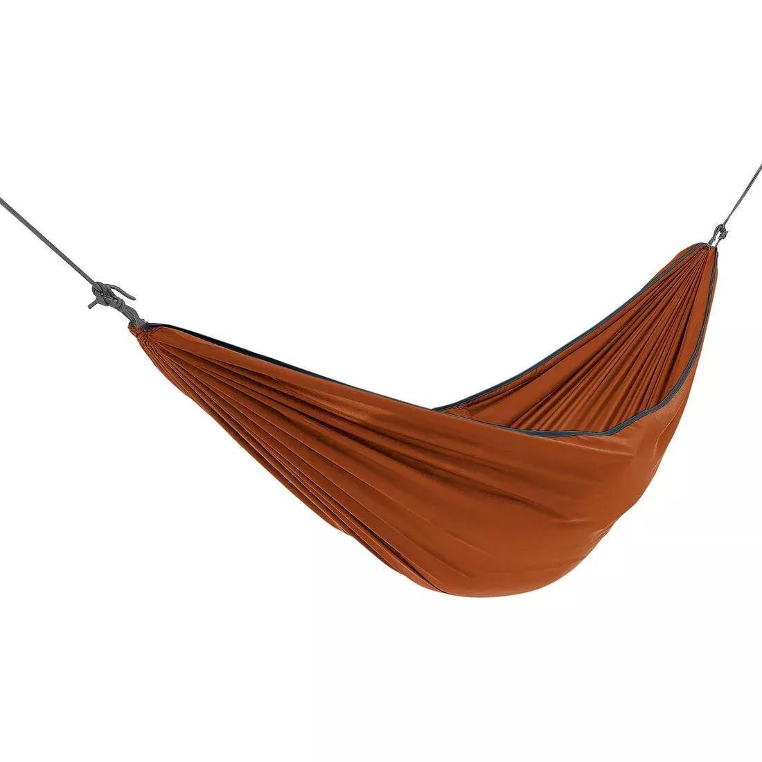 QUECHUA - One-person Hammock - Basic Person, Dark Sepia