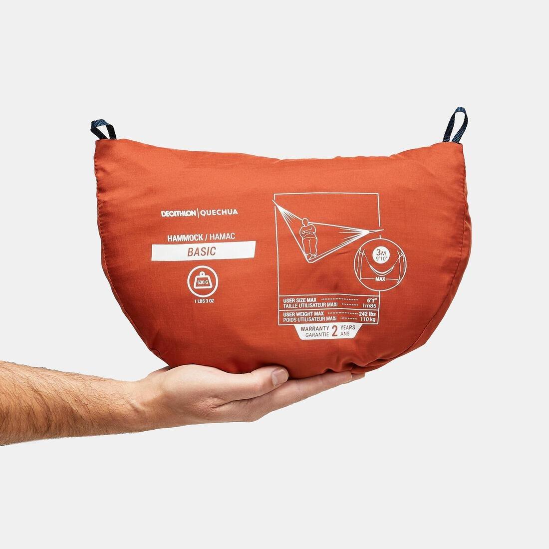 One-person Hammock - Basic Person, Brown, No Color, large image number 2