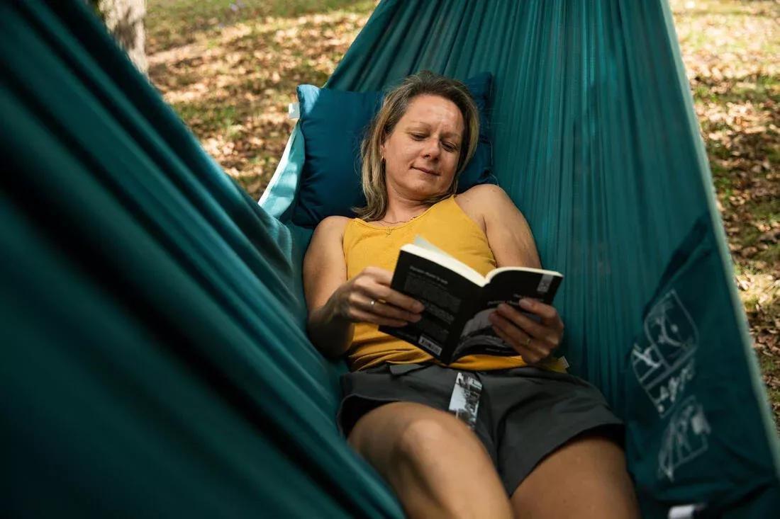 QUECHUA - One-person Hammock - Basic Person, Dark Sepia