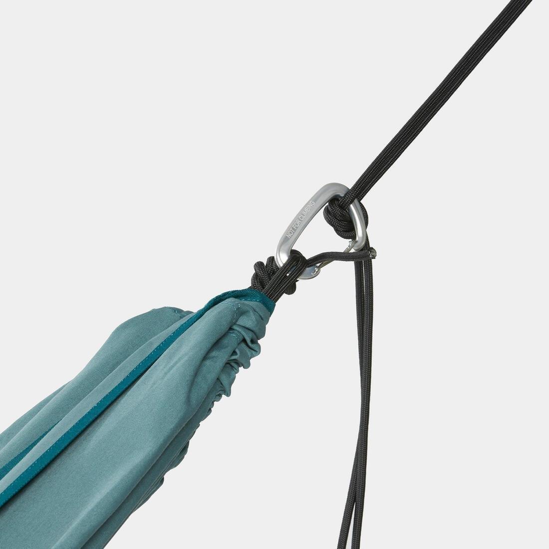 Two-Person Polycotton Hammock - Ultim Comfort 350 X 180 Cm - 2 Person, Green, No Color, large image number 2