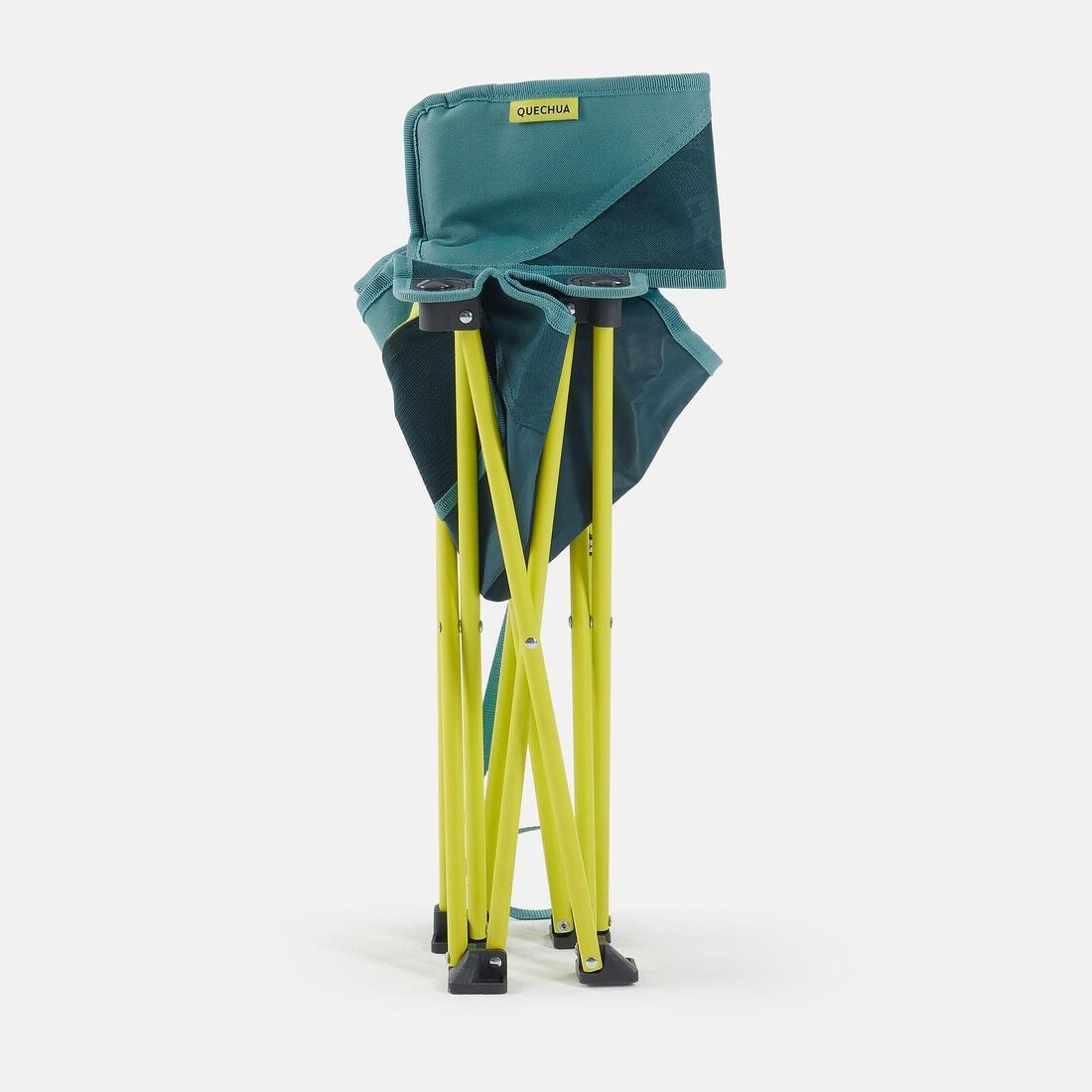 Low Folding Camping Chair - Mh100, Blue, No Color, large image number 5