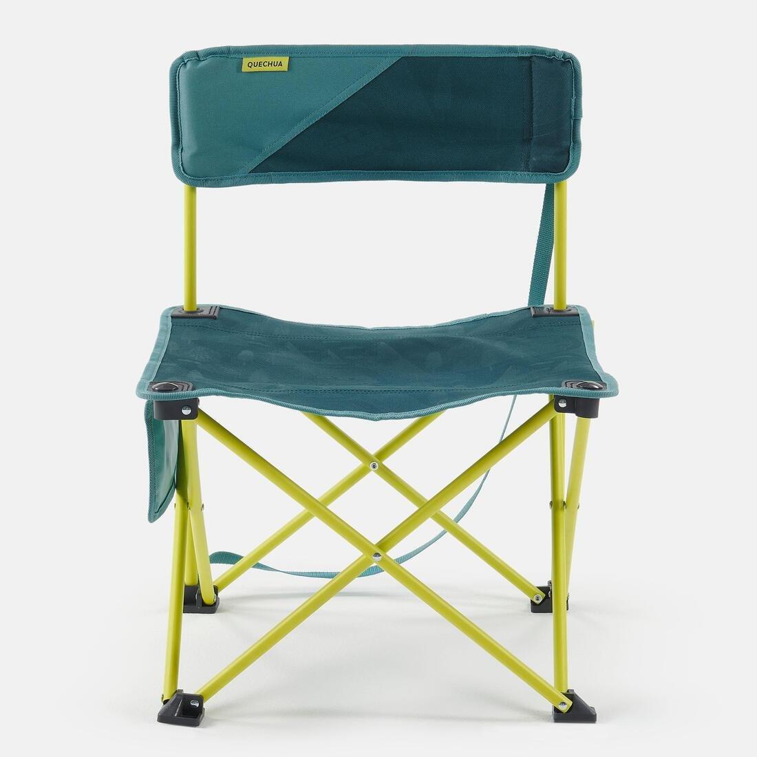 Low Folding Camping Chair - Mh100, Blue, No Color, large image number 8