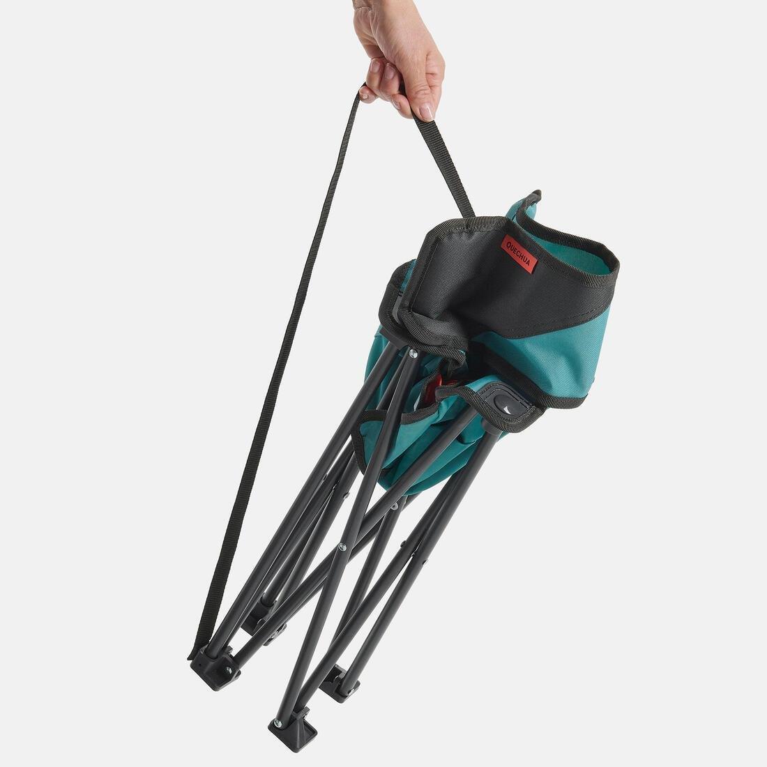 Low Folding Camping Chair - Mh100, Blue, No Color, large image number 10