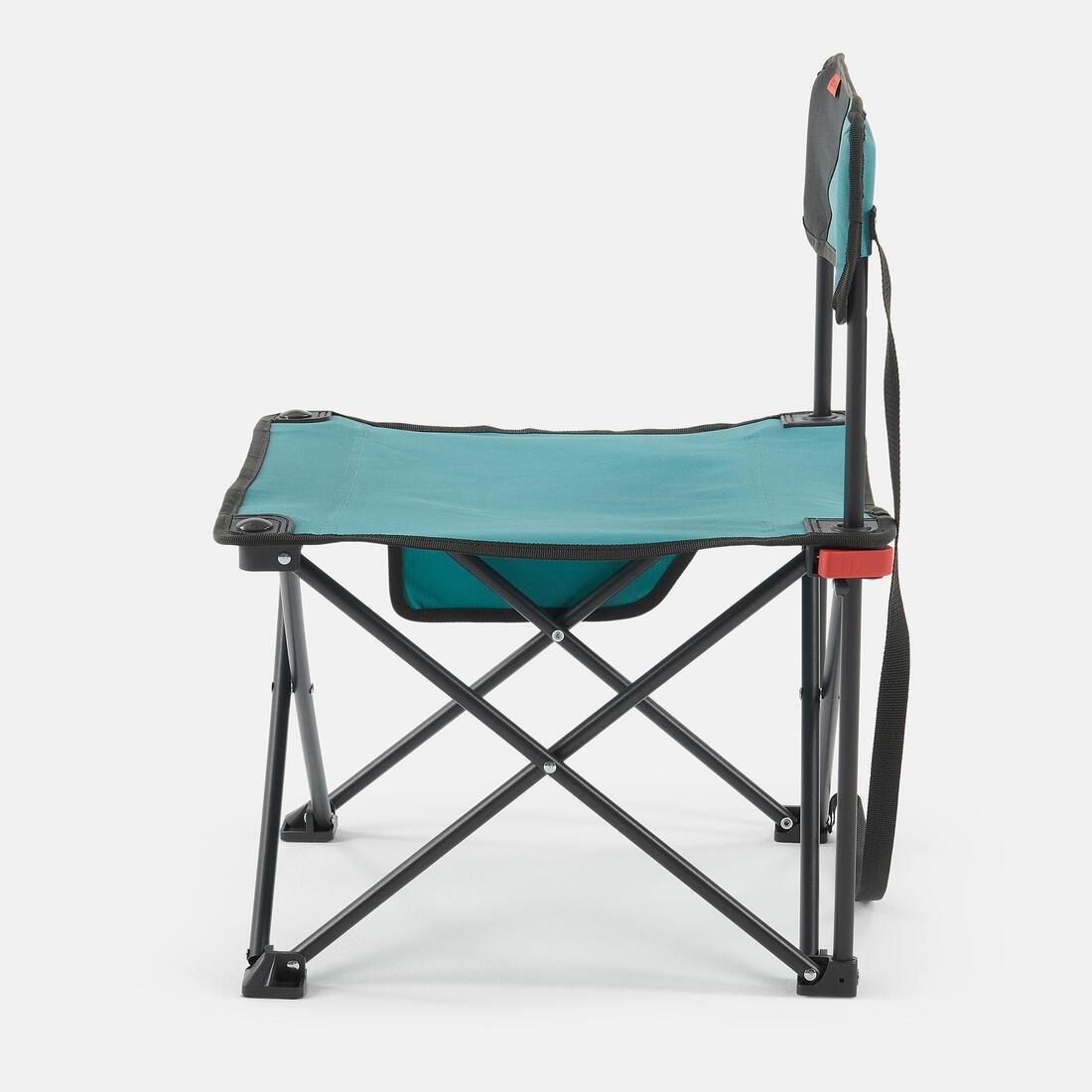 Low Folding Camping Chair - Mh100, Blue, No Color, large image number 14