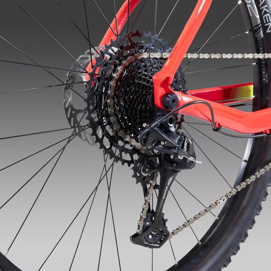 RED 29 Inch MOUNTAIN BIKE ROCKRIDER XC 120 SRAM NX - RED, No Color, large image number 3