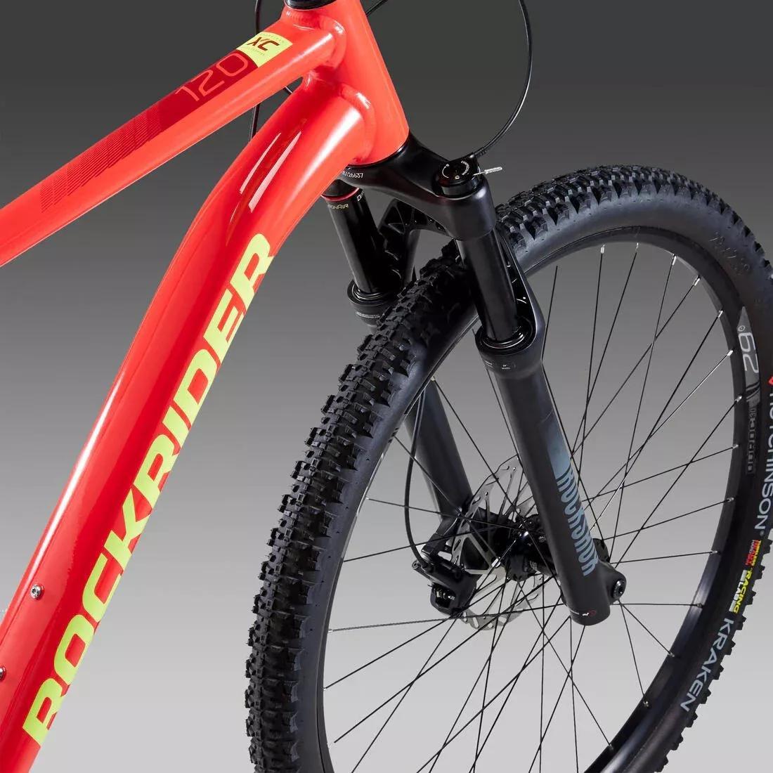 RED 29 Inch MOUNTAIN BIKE ROCKRIDER XC 120 SRAM NX - RED, No Color, large image number 8