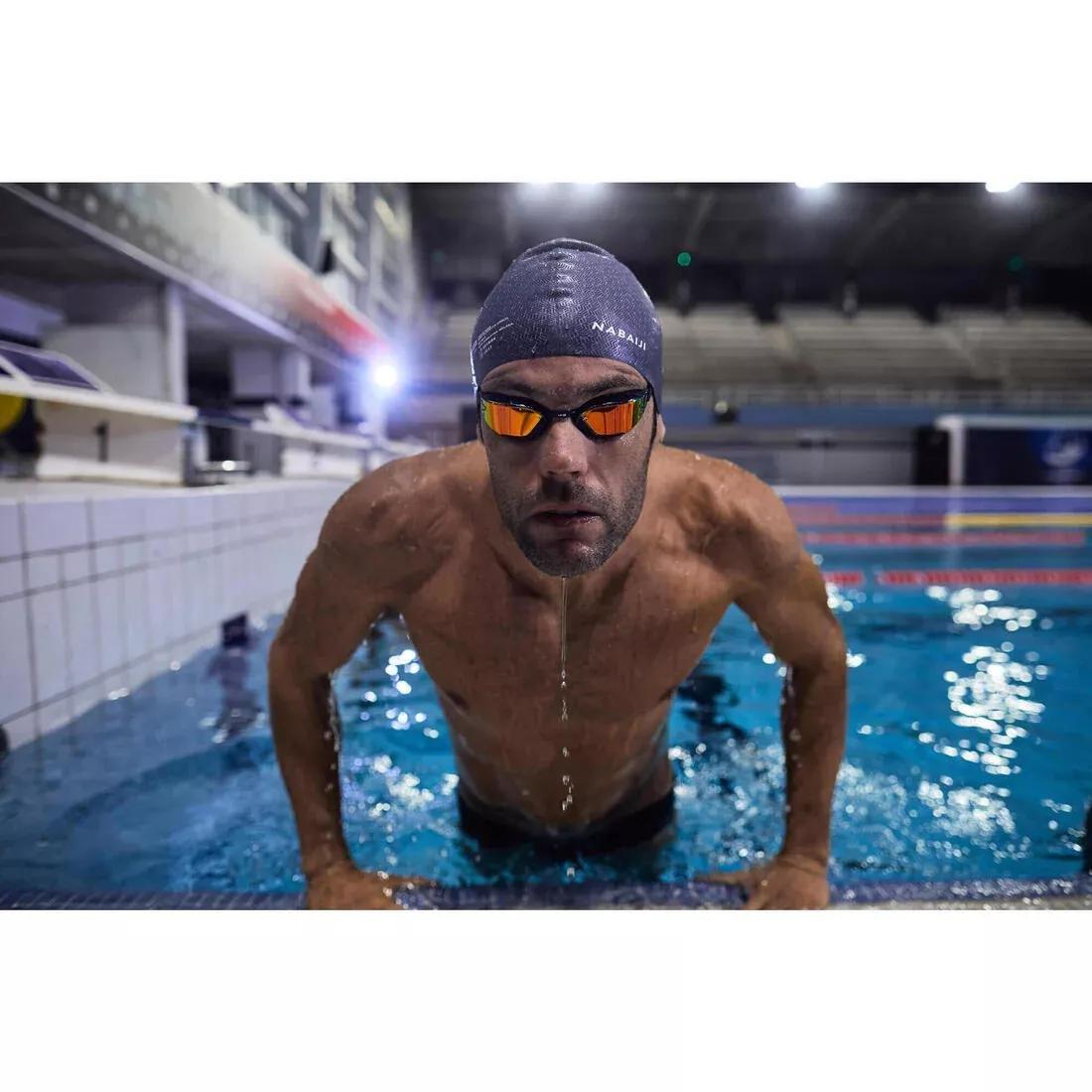 Silicone Australia Swim Cap, Fluo Pink, No Color, large image number 7