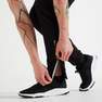 DOMYOS - Men Breathable Slim-Fit Performance Fitness Bottoms, Black