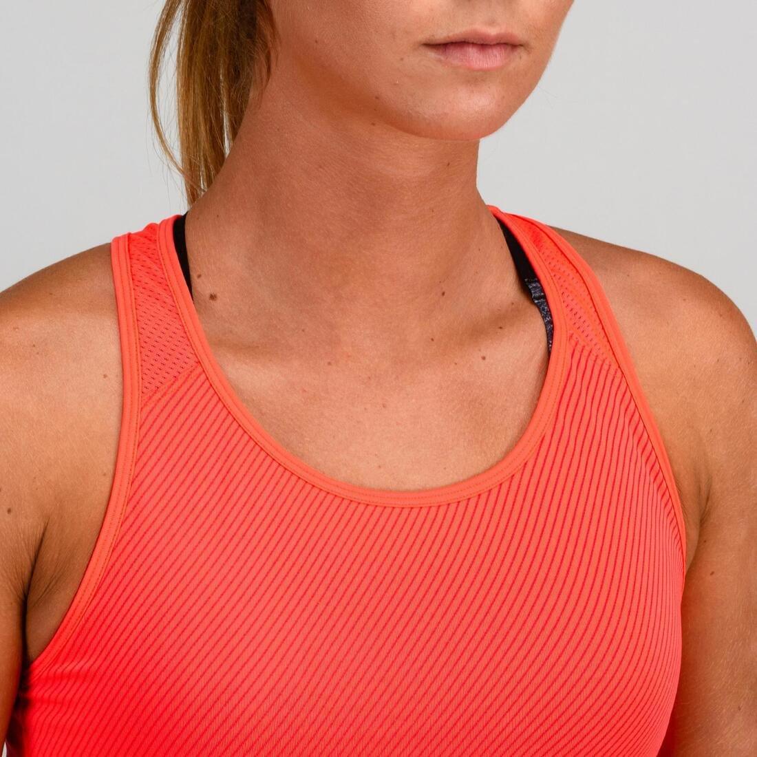 EnergyWomen's   Printed Cardio Fitness Tank Top, Blue, No Color, large image number 12