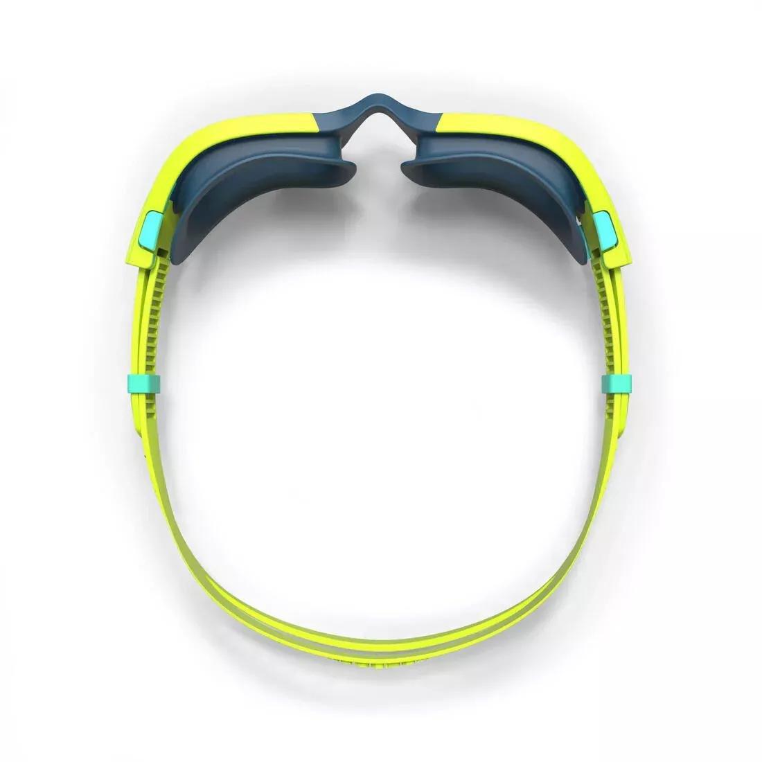 Kids Swimming Goggles Spirit Smoked Lenses, Caribbean Blue, No Color, large image number 2