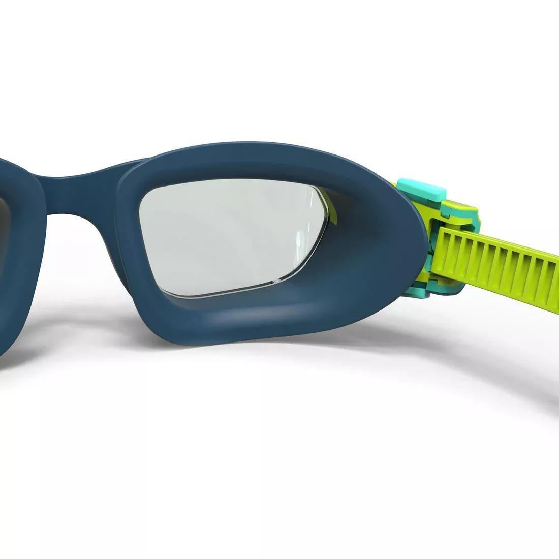 Kids Swimming Goggles Spirit Smoked Lenses, Caribbean Blue, No Color, large image number 3