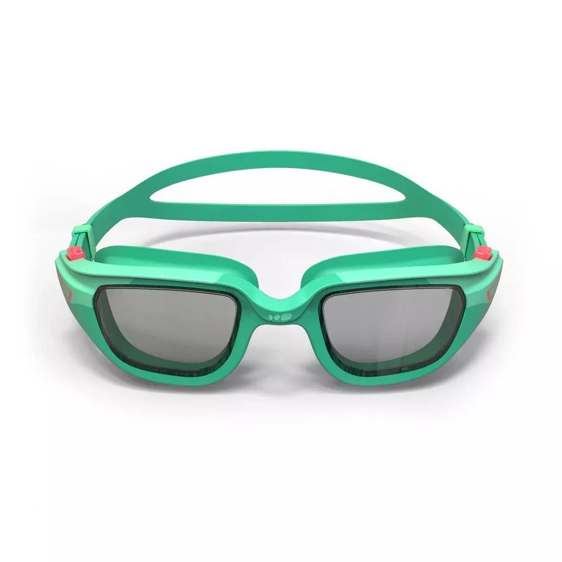 Kids Swimming Goggles Spirit Smoked Lenses, Caribbean Blue, No Color, large image number 9