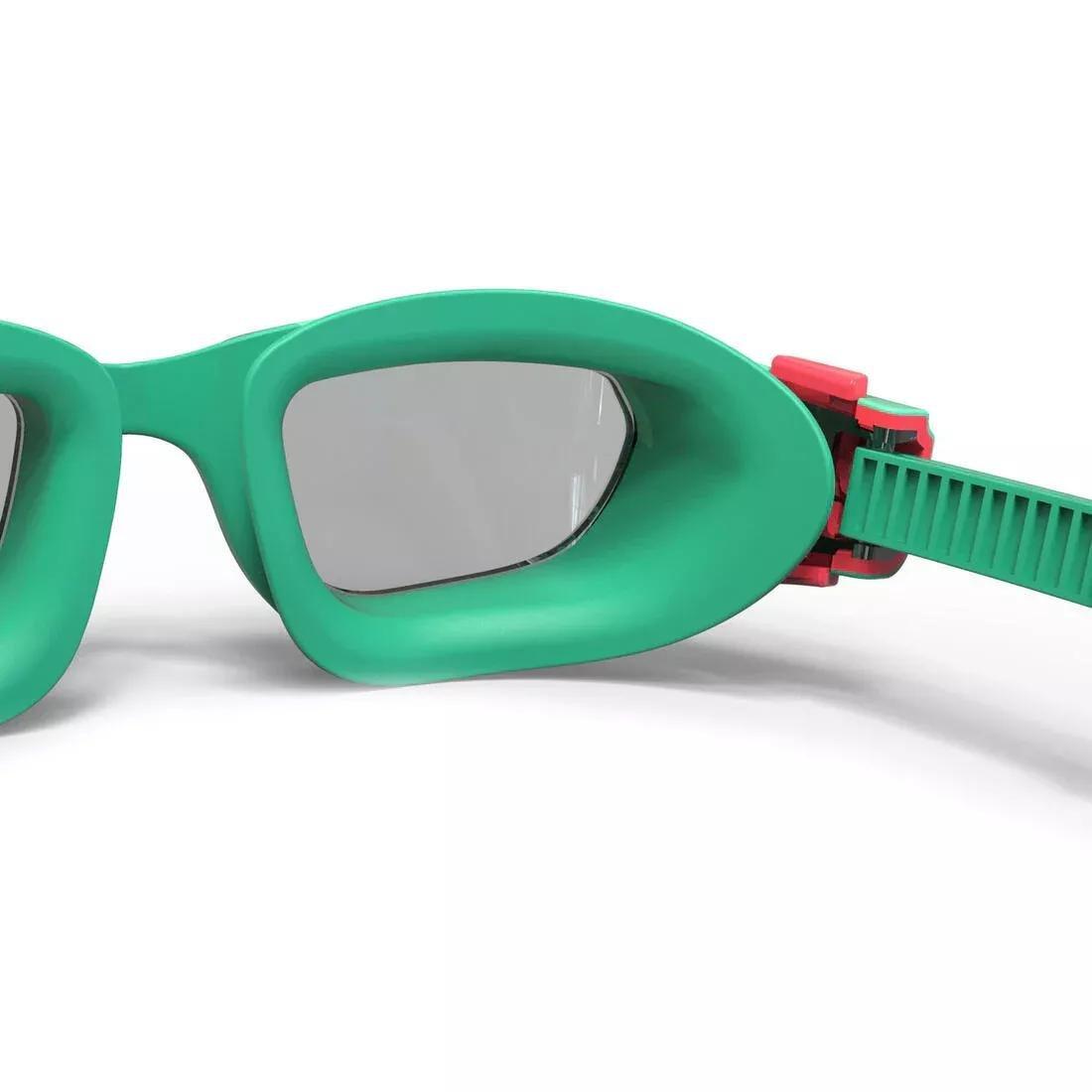 Kids Swimming Goggles Spirit Smoked Lenses, Caribbean Blue, No Color, large image number 11